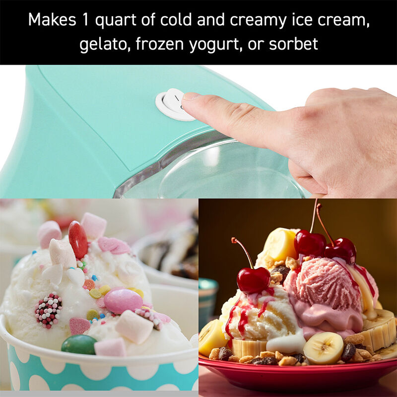 Americana 1.5-Qt. Electric Ice Cream Maker with Quick Freeze Bowl image number 4