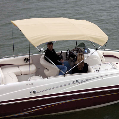 Shademate Bimini Top Polyester Fabric/Boot Only, 4-Bow 8'L x 54"H, 67"-72"W