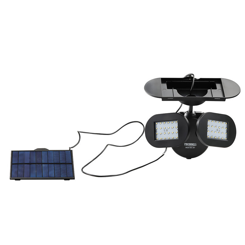 Techko Twin Solar Security Lights image number 1