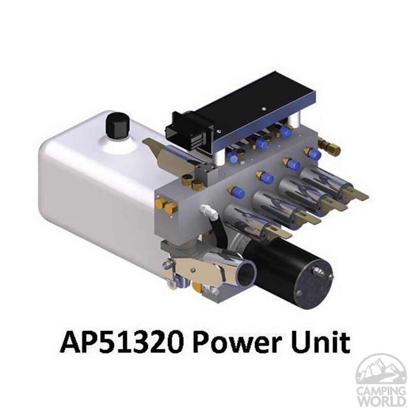 HWH AP53750 Travel Trailer Leveling System with Landing Gear image number 4