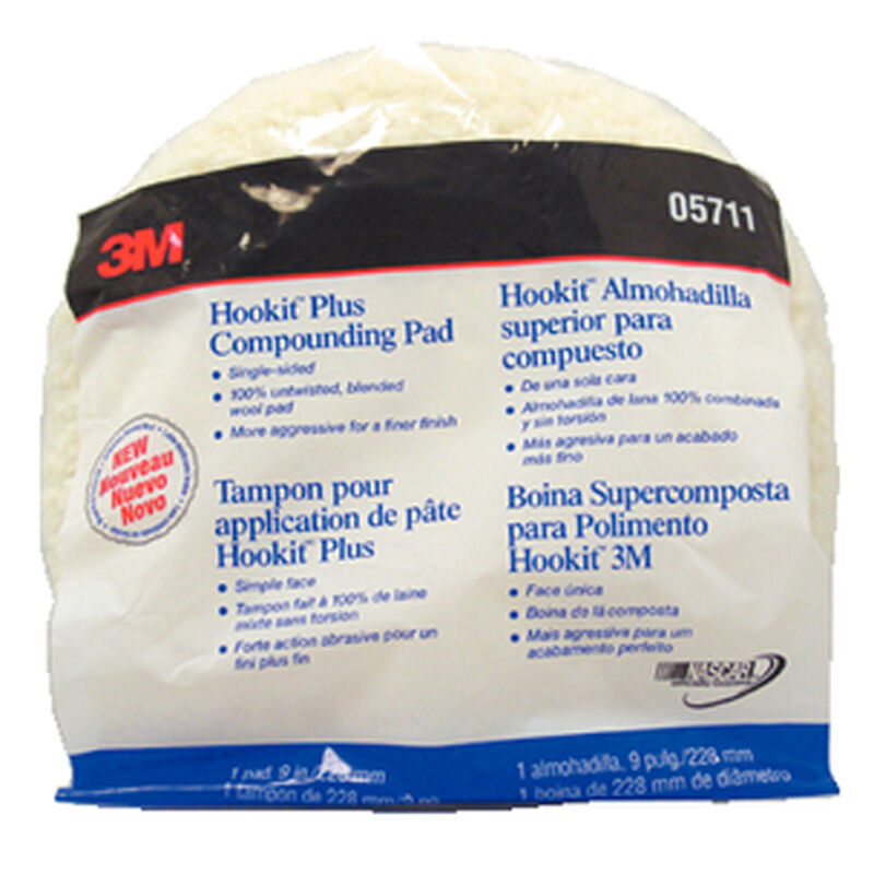 3M Hookit Wool Compounding Pad image number 1