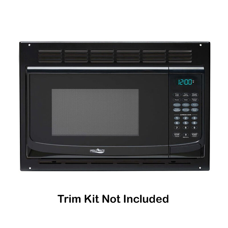 High Pointe 1.0 Cu Ft Microwave Oven, Black image number 2