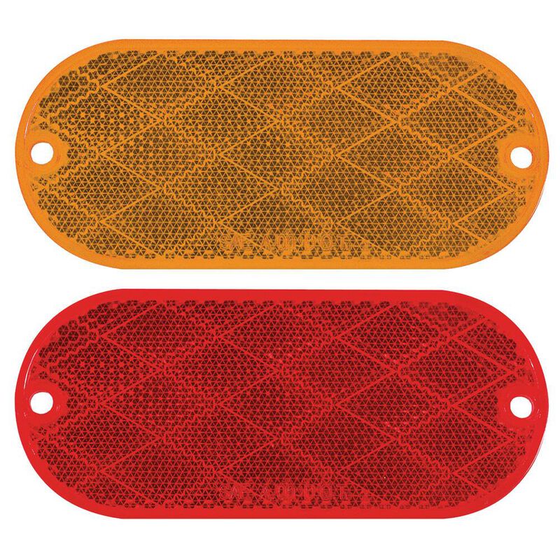 Oblong Self Adhesive/Screw Mount Reflectors, RE11 SERIES image number 1