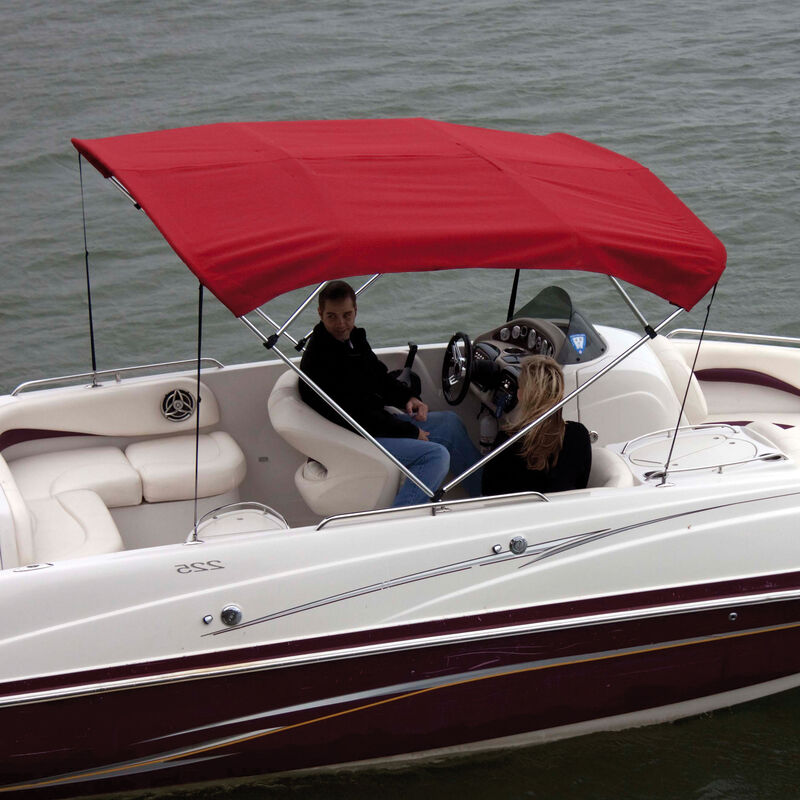 Shademate Bimini Top Polyester Fabric/Boot Only, 4-Bow 8'L x 54"H, 61"-66"W image number 7