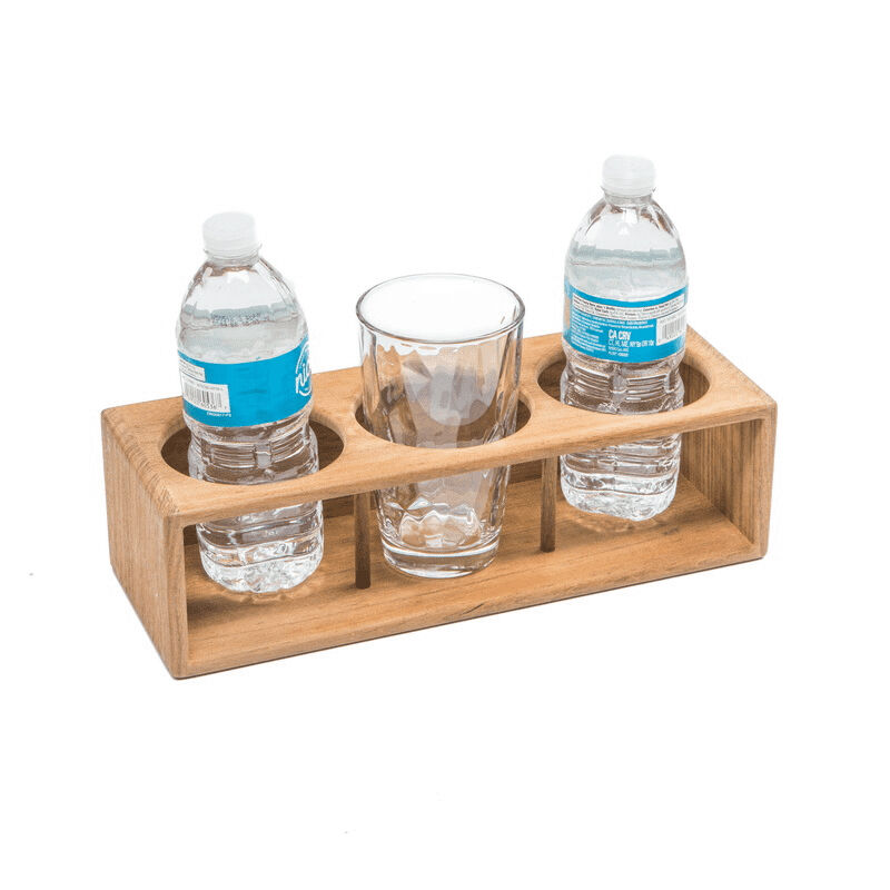 Whitecap Teak Three Insulated Drink/Bottle Rack image number 4