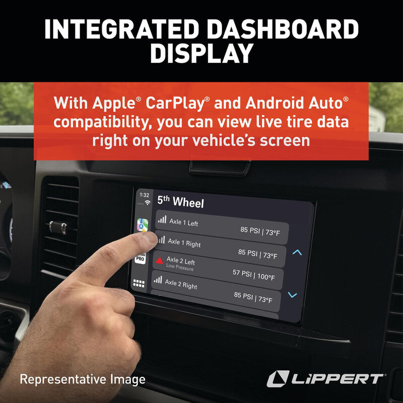 Lippert Tire Linc PRO RV TPMS Tire Pressure Monitoring System Upgrade Kit image number 5