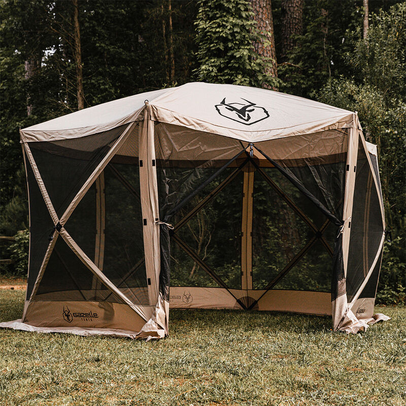 Gazelle G6 6-Sided Portable Gazebo with TriTech Mesh image number 2