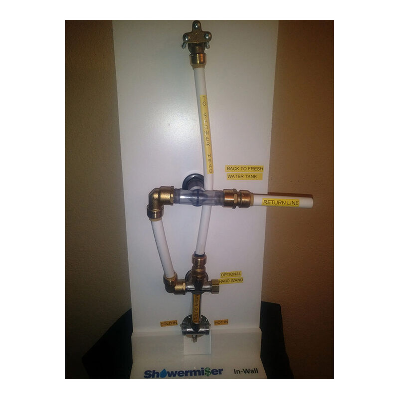 Aqua View ShowerMiser In-Wall Unit SMWC001, Chrome image number 13