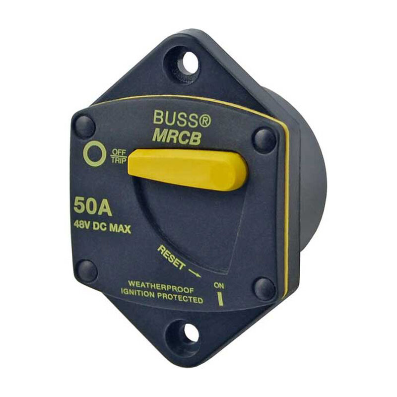 Blue Sea 187-Series Thermal Circuit Breaker, Panel-Mount, 120A image number 1