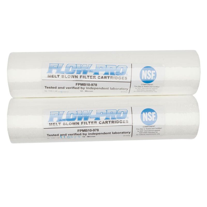 Flowmatic Flow-Pro 10" Sediment Filter, 2-Pack image number 1