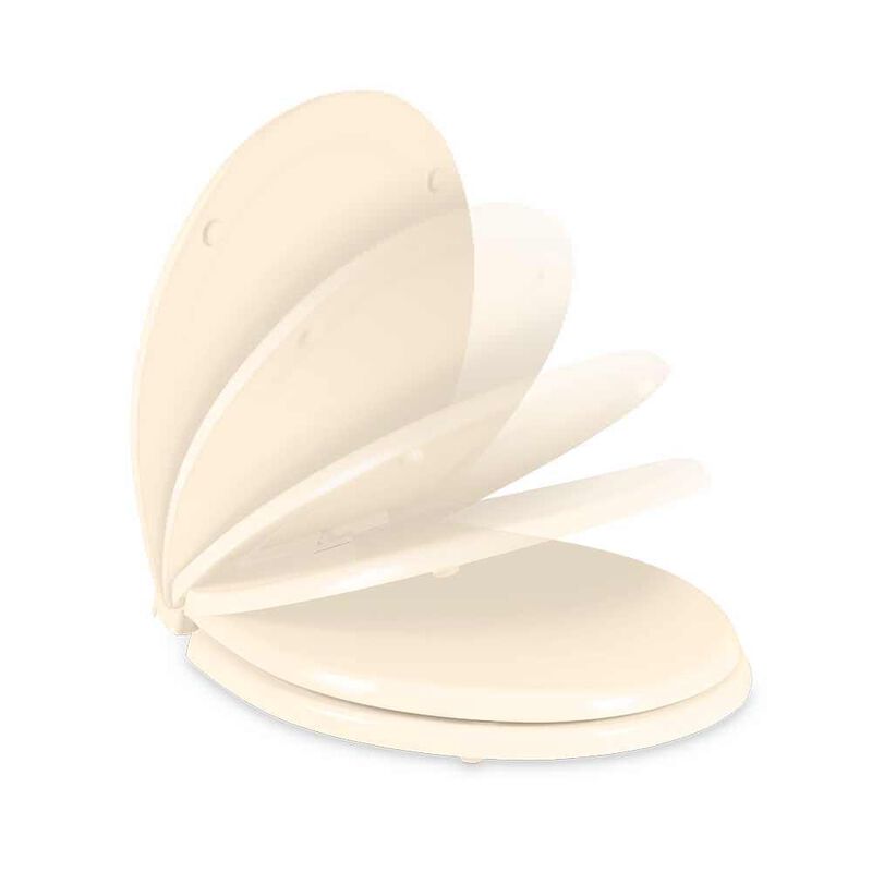 Slow-close Seat for Dometic 310 Toilet, Bone image number 1