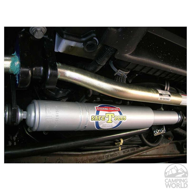 Safe-T-Plus 31-140 (Silver) Steering Control Stabilizer, Ford E350/450, Chevy P30 image number 2