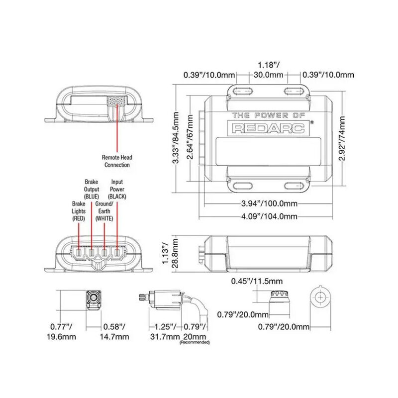 Redarc Tow-Pro Elite V3 Electric Trailer Brake Controller, Dual Brake Modes image number 5