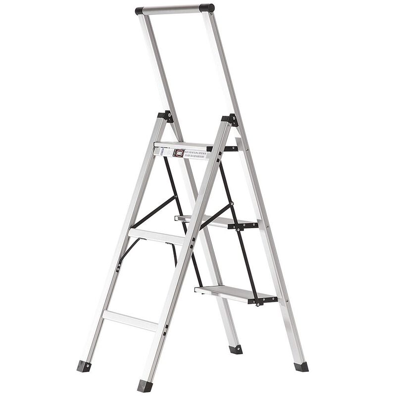 Slimline Light Stool, 3 Step image number 1