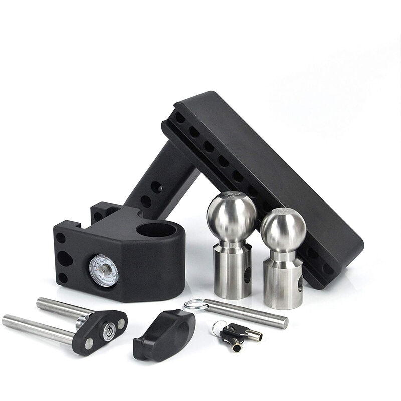 Weigh Safe Steel Drop Hitch, SWS6-2.5, 6" Drop, 2" Shank image number 4