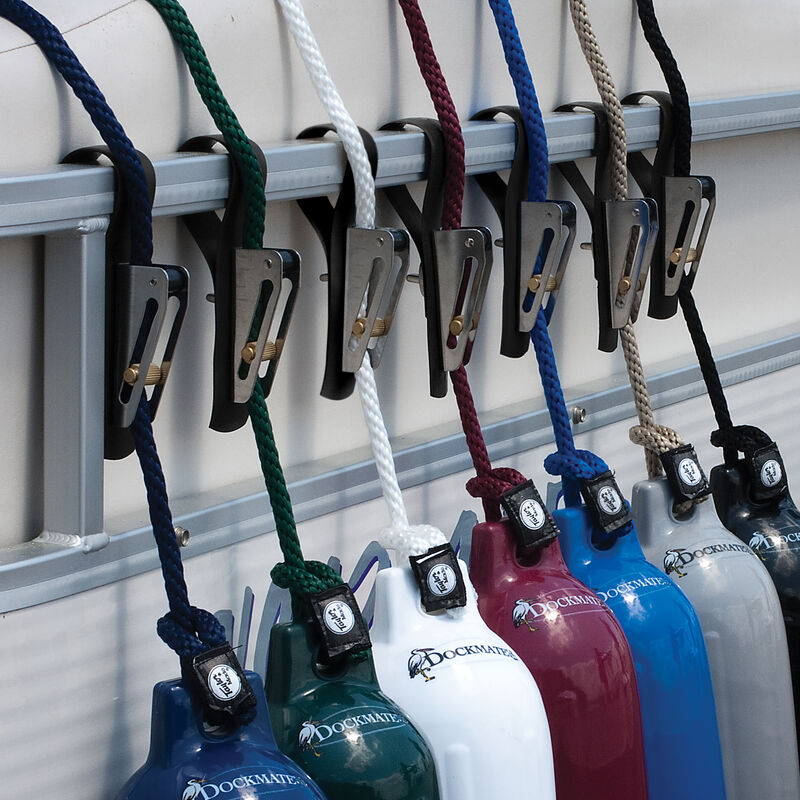 Tidy-Ups Fender Adjuster Kit with 6'L x 3/8"D Rope, Navy image number 2