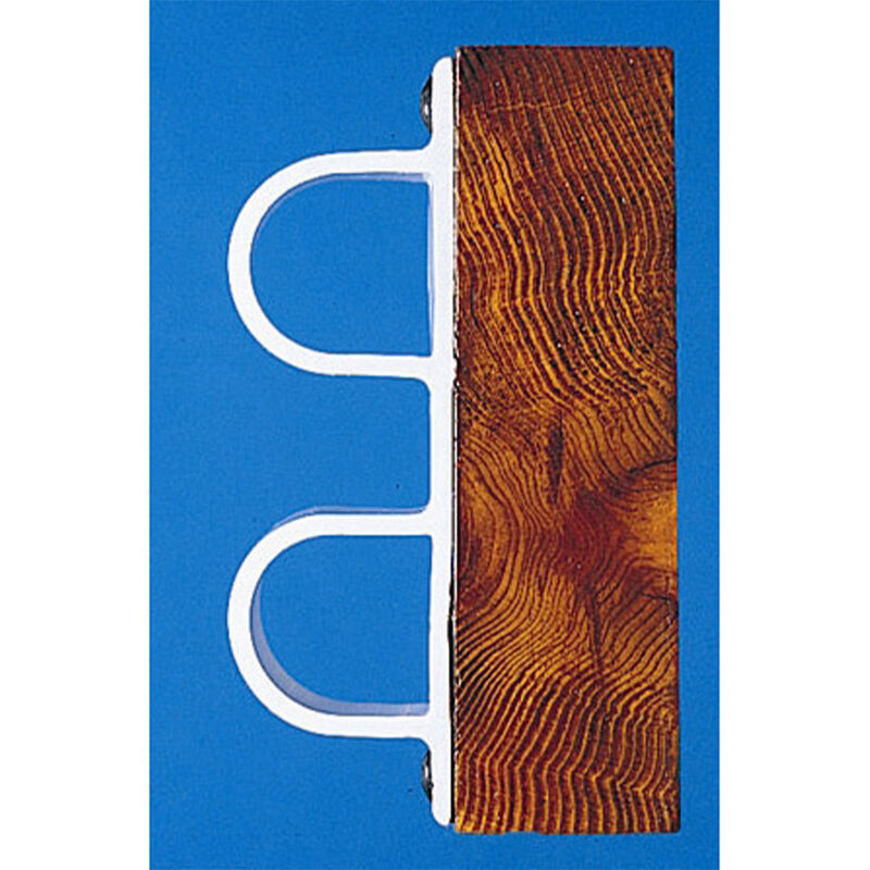 Dock Edge Premium PVC Double "D" Profile, White, 40' image number 2