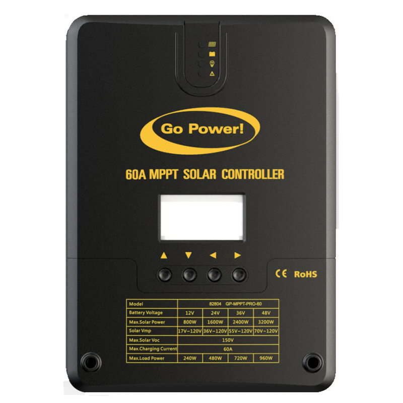 Go Power! 60-Amp MPPT Solar Controller image number 1