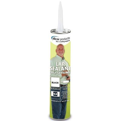 Dicor Lap Sealant, Black- 11 oz. Tube