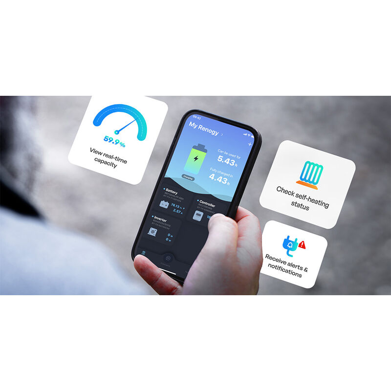 Renogy Pro S1 12V 240Ah LiFePO4 Battery image number 9