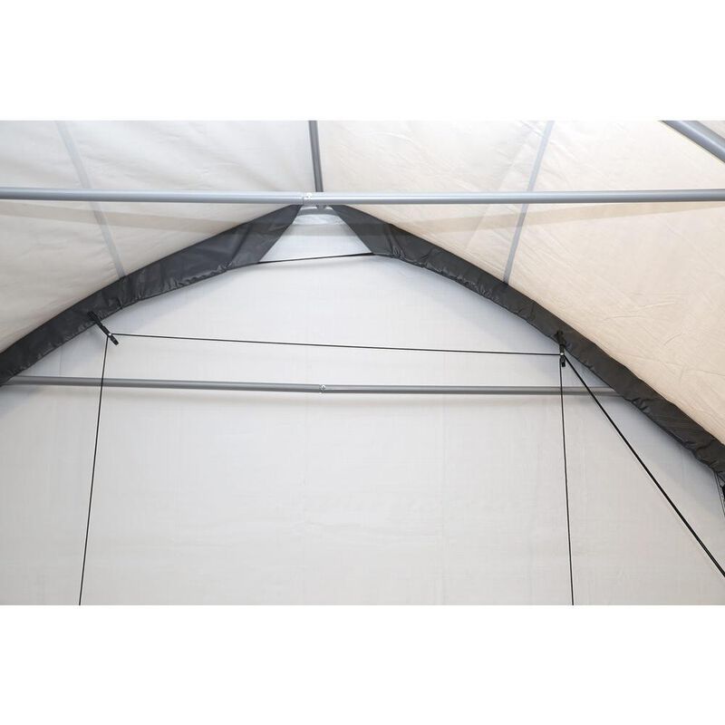 SUV/Truck Shelter, 13 &times; 20 &times; 12, Gray Cover image number 4