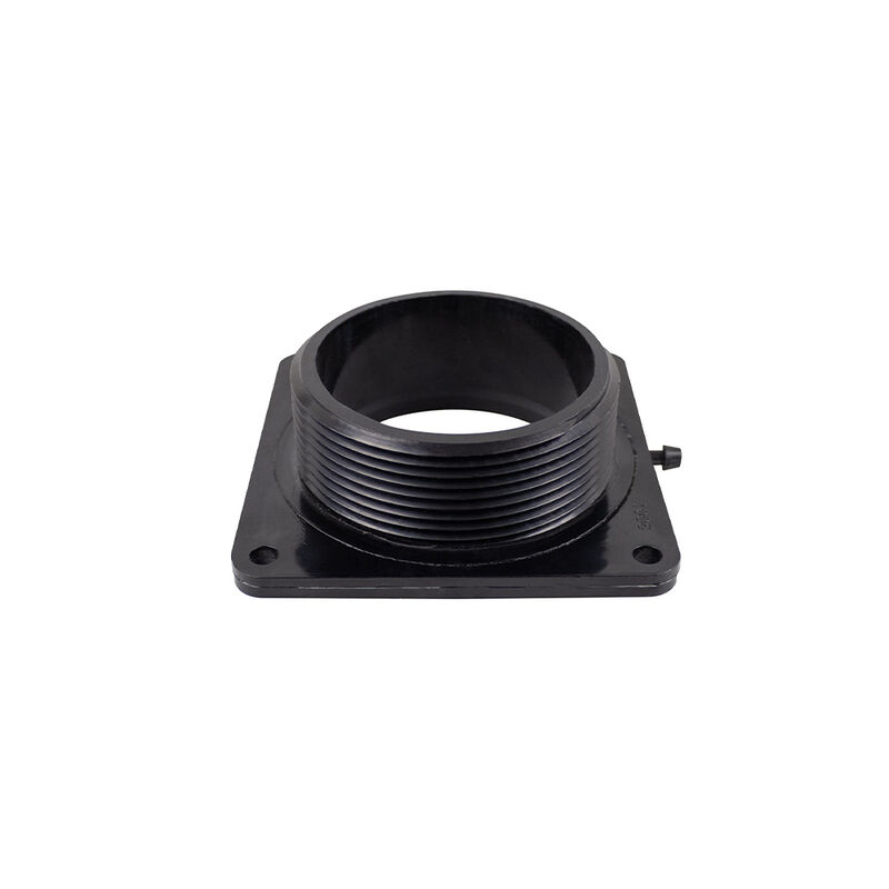 ICON Technologies RV Fitting, 3" Male Waste Valve Flange Adapter image number 1