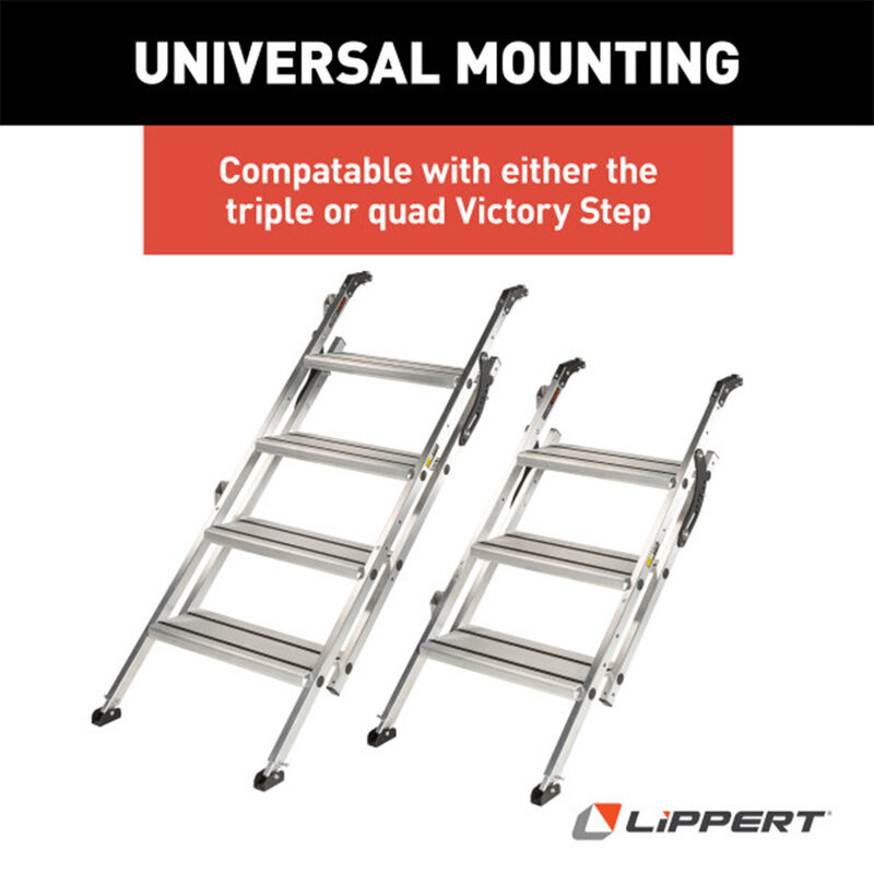 Lippert Victory Step RV Patio Steps Storage Bracket Kit image number 6
