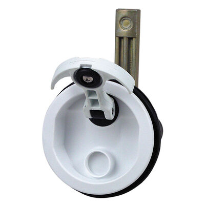 Perko Flush Latch With Offset Cam Bar, White