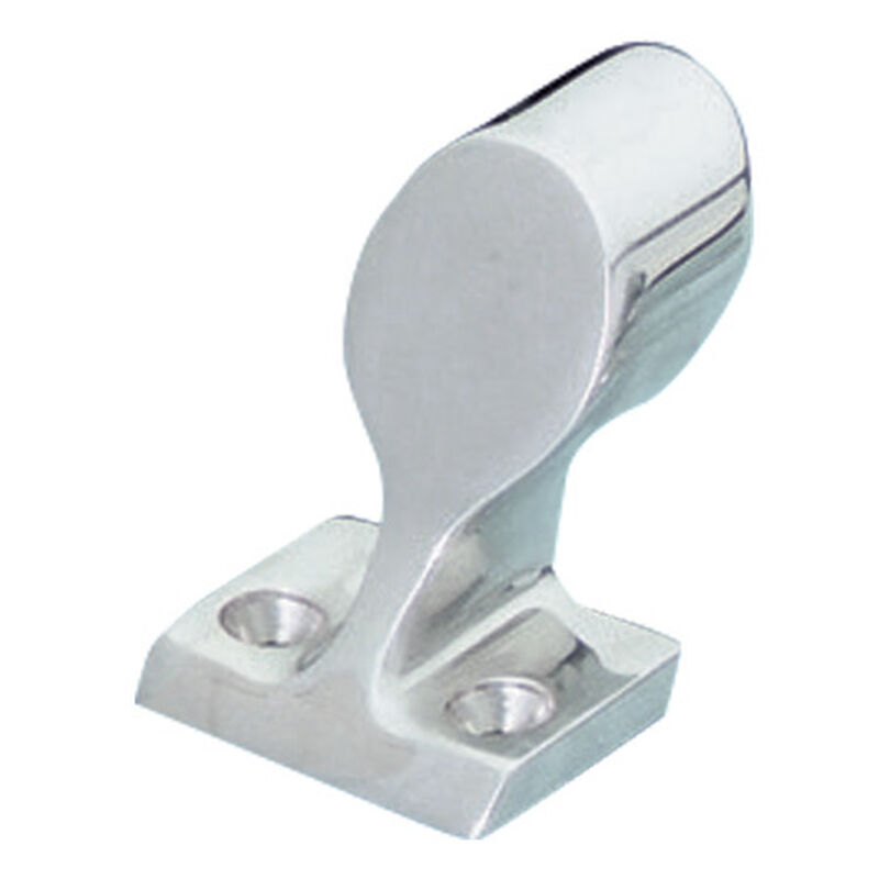 Whitecap Hand Rail Fitting, Stainless Steel 60&deg; End Fitting image number 1