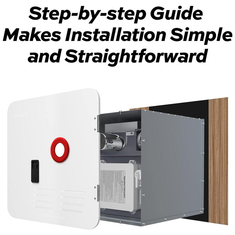 Fogatti RV Tankless Water Heater Door, 18" x 18", White image number 6