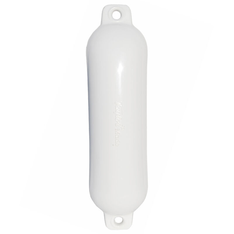 Hull-Gard Inflatable Fender, White (6.5" x 23") image number 1