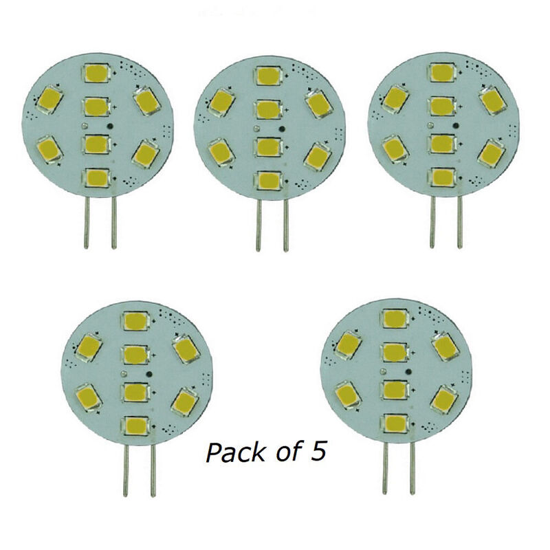 Bee Green LED 12 Volt LED Light Bulb Cool White, 5-Pack image number 1