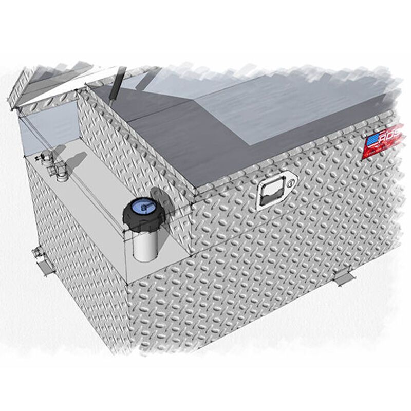 Auxiliary Combo Fuel & Tool Boxes, 90 gallon image number 4