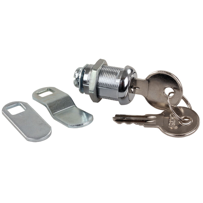 JR Products 7/8" Standard Compartment Door Key Lock image number 1