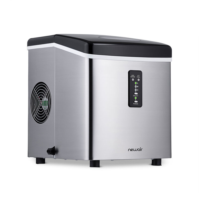 NewAir Countertop Ice Maker, Stainless Steel, 28 lbs. per Day image number 1