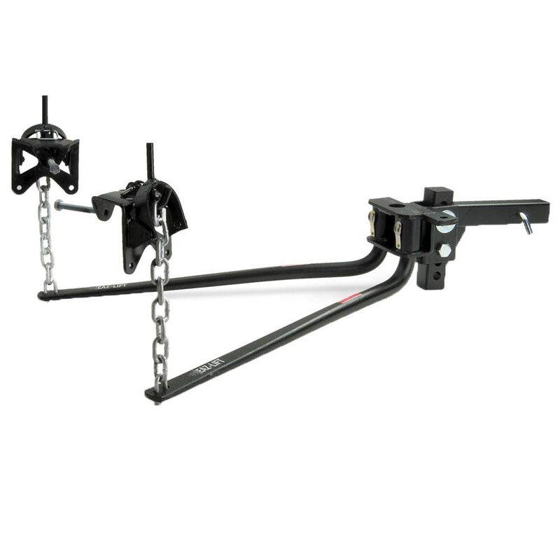 Round Bar Weight Distributing Hitch - 800 lb Tongue Weight image number 2