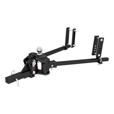 Curt TruTrack 4P Trunnion Bar Weight Distribution Hitch, 10K