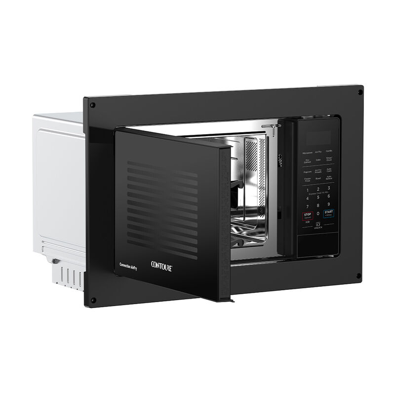 Contoure 0.9 Cu.Ft. Compact Smart Air-Fry & Power Convection Microwave - Black image number 5