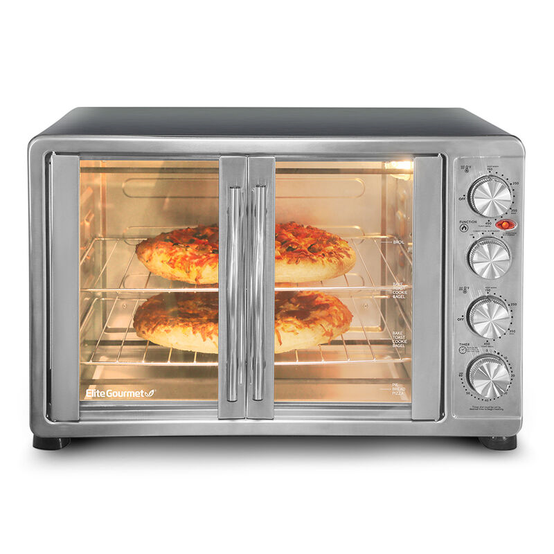 Elite Platinum Double Door Toaster Oven image number 1