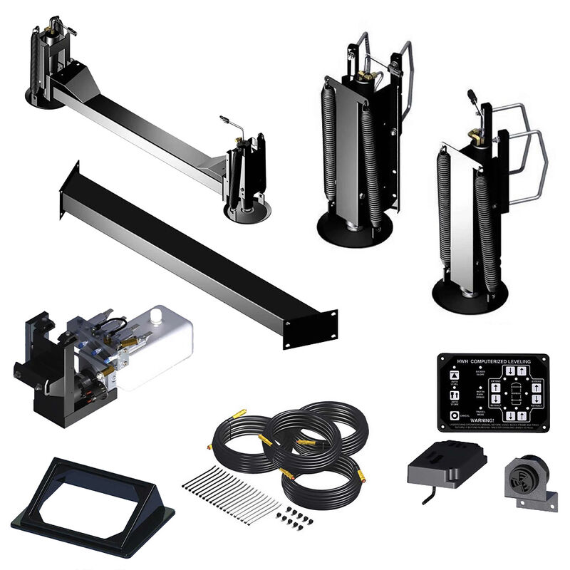 HWH Leveling System 725S for Select Sprinter 3500 Class B  Motorhomes with 5-Cyl. Engine image number 1