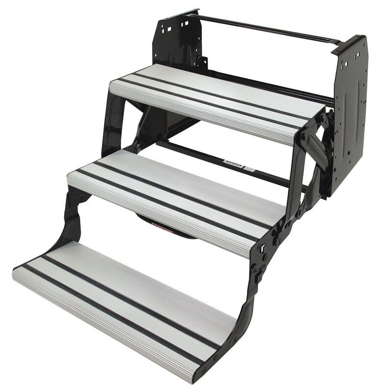 Lippert Triple Alumi-Tread Manual RV Steps image number 1