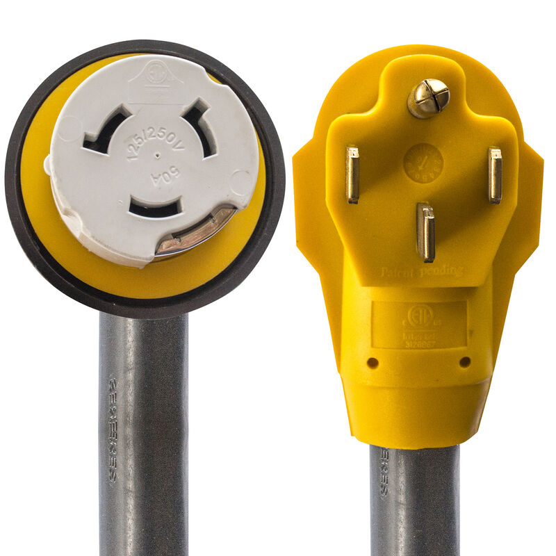 Sportsman Series 30 Ft. 125/250 Volt 50 Amp Marine Type Pigtail Extension Cord image number 6