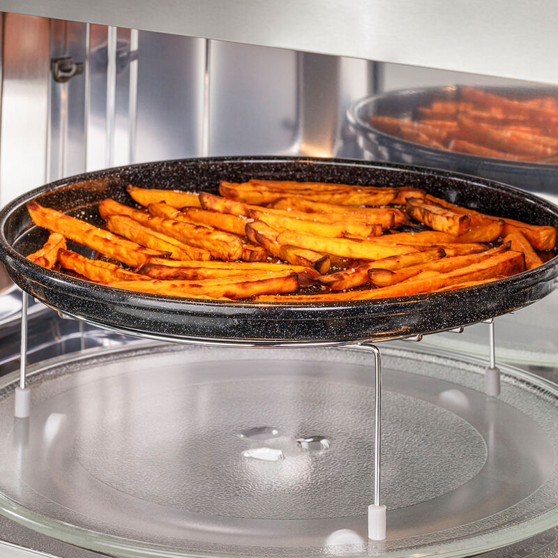 GE Profile 1.7 cu. ft. Convection Over-the-Range Microwave Oven with Air Fry, Stainless Steel image number 5