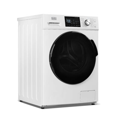 Black+Decker 2.7 cu ft. Front-Load Compact Washer, White