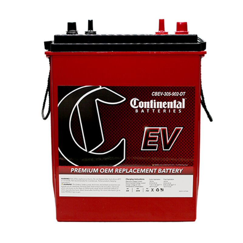 Continental EV CBEV-GC2-DT 6V 220Ah Electric Vehicle Battery image number 1