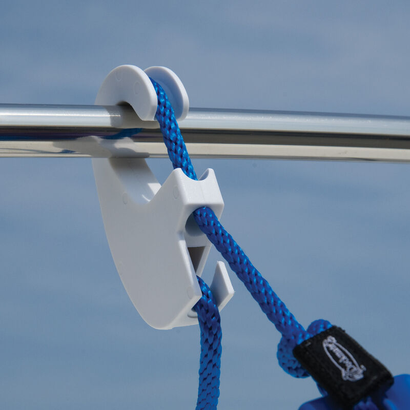 Tidy-Ups Line Holder White Finger tip adjusting image number 1