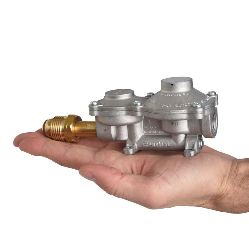 Flame King 2-Stage LP Propane Gas Regulator w/ POL image number 3