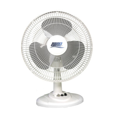 Seasons Comfort 12" Oscillating Table Fan
