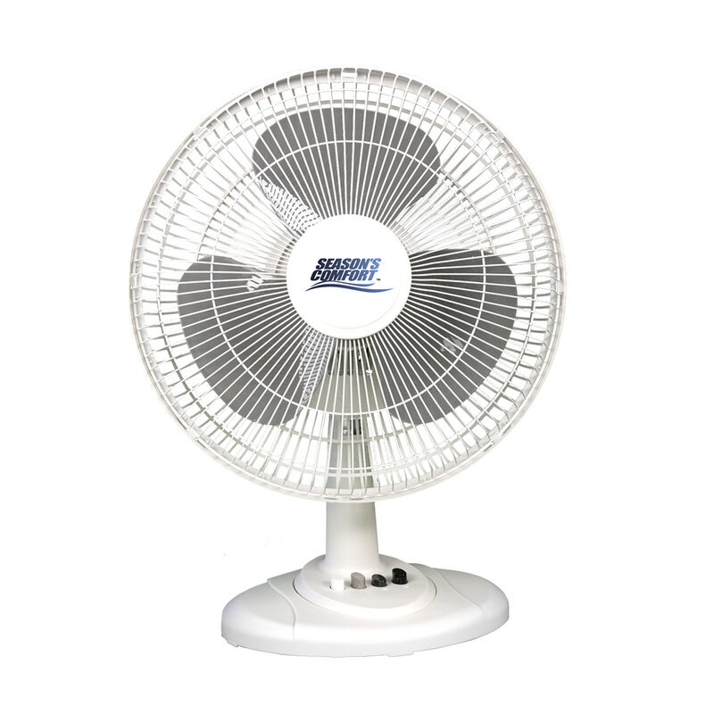 Seasons Comfort 12" Oscillating Table Fan image number 1