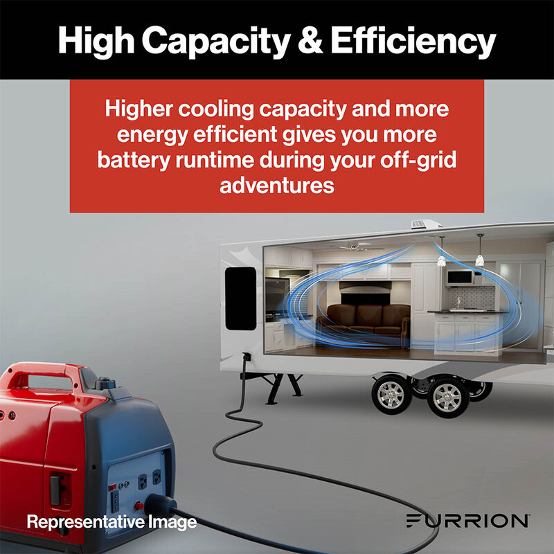 Furrion Chill Cube 18K Variable Speed RV Air Conditioner, Non-Ducted, White image number 7